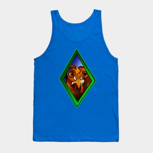 Argyle Chicken Tank Top